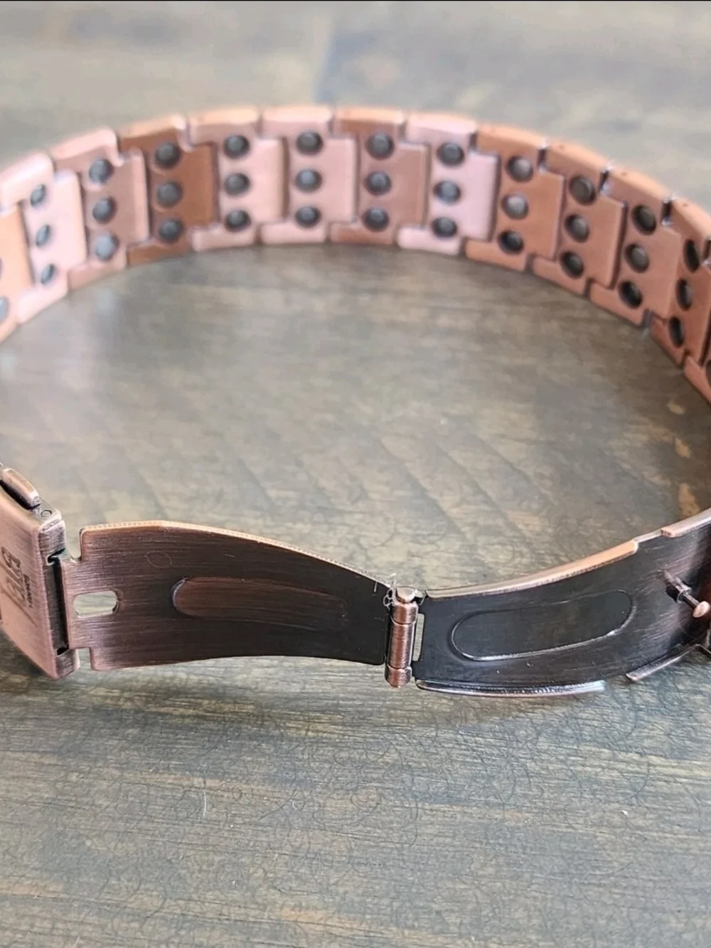 Genuine JalaStudios Pure Copper Magnetic Bracelet 60 Magnets Heavyweight 21mm